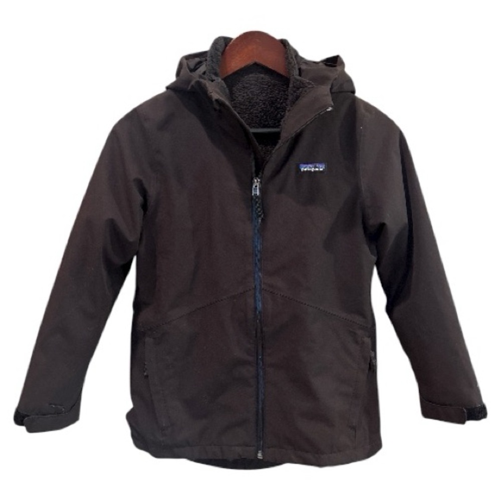 Patagonia Kids 4 in 1 Everyday Jacket-  Black- size 10 - Medium